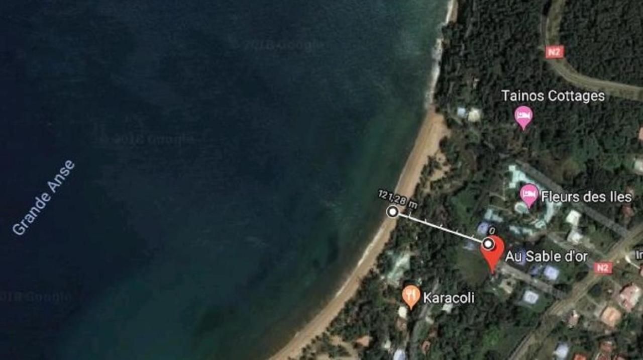 Au Sable D'Or - Spa - Wifi- Piscine Deshaies Kültér fotó